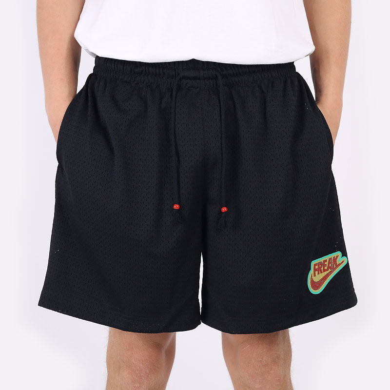 мужские черные шорты  Nike Giannis Freak Mesh Basketball Shorts DA5689-010 - цена, описание, фото 3
